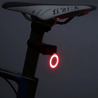 LED cykelbaglygte USB opladning
